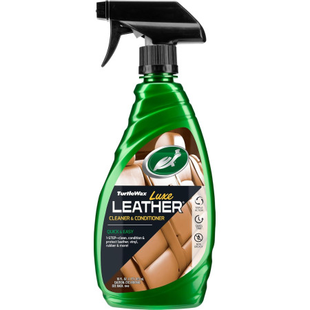 Turtle Wax Quick And Easy Luxe Leather Cleaner And Conditioner 473ml Turtle Wax Quick And Easy Luxe Leather Cleaner And Conditioner 473ml